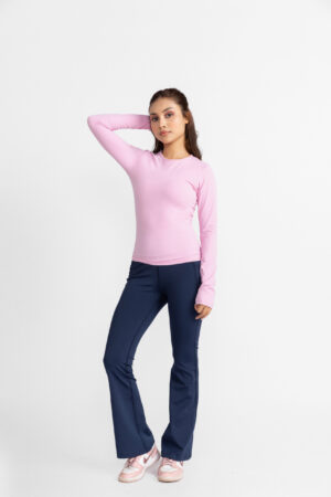 Sculpt Fit Full Sleeve Tee Pink 1